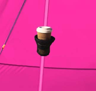 Red Suricata RA-RSO-LYCNTCUH-BK Cup Holder For Drinks – Accessory For Sun Shade Canopy Tent thumb #2