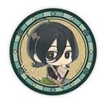 ニル・アドミラリの天秤 クロユリ炎陽譚 人気投票記念ちびキャラ缶バッジ 雀部忠清 単品