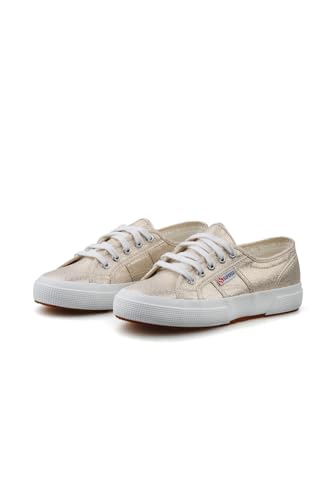 Image of Superga Unisex 2750-Lamew Sneaker, Yellow /Cadmium, 6.5 US Men