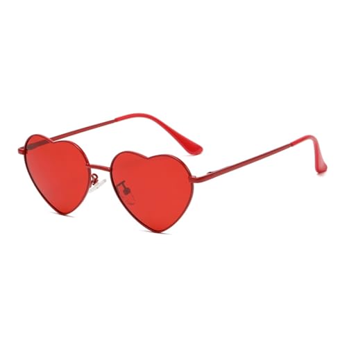 WDZAYXC Polarisierte Herz geformte Sonnenbrille für Damen Vintage...