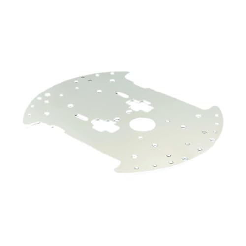 Dickly Chasis de Coche Robot en aleación de Aluminio, Base para vehículo Inteligente, Disco 2wd