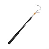 Jonikuper Ausziehbarer Wohnmobil-Markisenöffner, Haken mit Teleskopstange, 53,5–160 cm, Edelstahl, mehrteilig, abschließbar, für Camping, Van, Baldachin-Verlängerung,