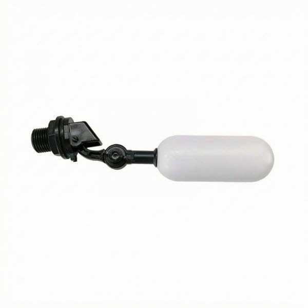 2xWater Tank Float Control Mechanism Swiveling Arm Automatic Float Control Mechanism Threaded Inlet Black 4 Fen-image-32