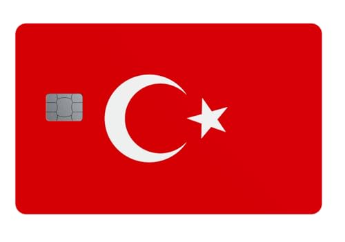 Türkiye Flagge Kreditkarten Aufkleber | Transport, Debitkarte, Kreditkarte | Abdeckung