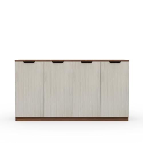 NEEHV HOME Cosmos Multipurpose Sideboard Cabinet with 4 Doors | f...