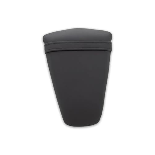 Cojín del asiento pasajero de cuero negro exclusivo para moto ZX 10R 2013