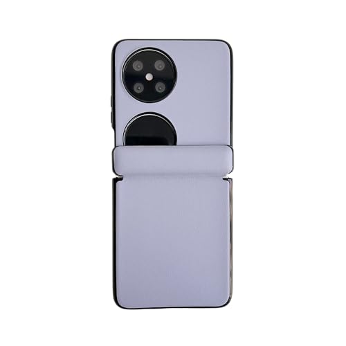 Charnière magnétique protégée avec l'étui en cuir Huawei P50 Pocket antichoc ultra fin