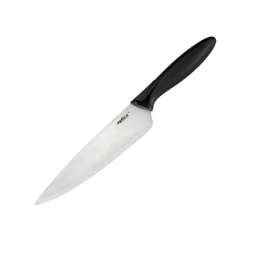 Chef's Knife with Sheath Cover, 7.25-Inch Stainless Steel Blade
