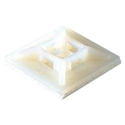 Embase serre-câbles GEWISS GW52226 19mm blanche pour fixation murale