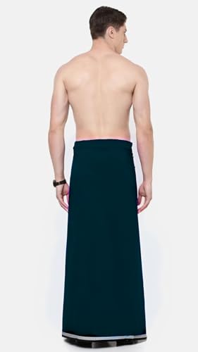 Image of pure cotton lungi for men