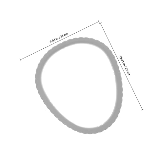 EXAOMBLE 高齢者 妊婦用移動式坐便椅内側リング 快適サポート付きトイレスツールアクセサリー 灰色調デザインで家に調和