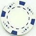Ace Jack Poker Chips, White, Clay, 11.5 Grams, Set of 25