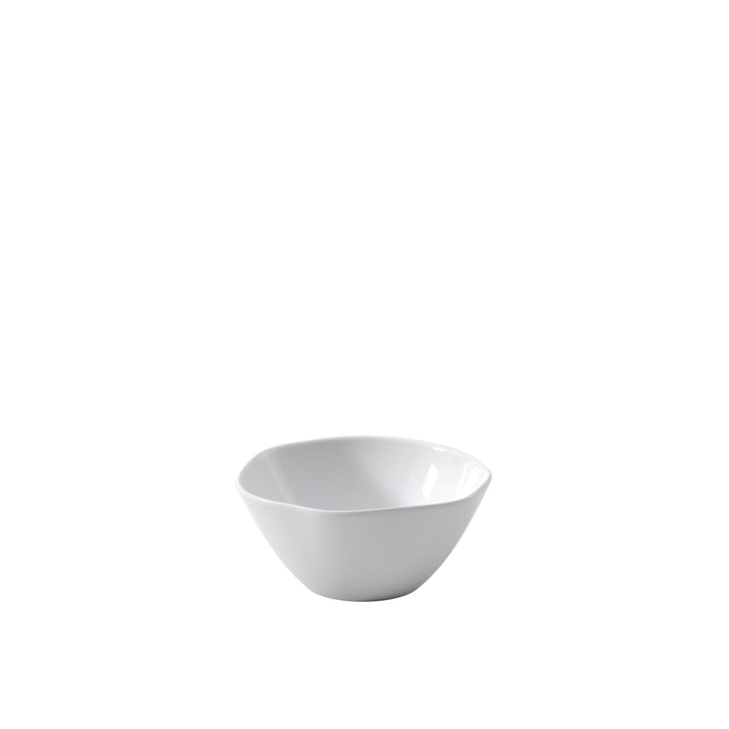 Villeroy & Boch – Pura dip Bowl, Approx. 8.5 × 8.5 × 4 cm, Pure White, Dishwasher-Safe & Microwave-Safe, Flowing Shape, Premium Bone Porcelain Made in Germany