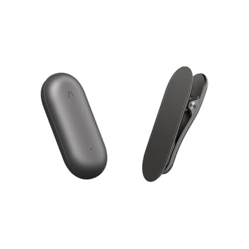 Plaud NotePin & Clip AI Voice Recorder Combo, Voice Recorder with Additional Accessory Replacement Set, Transcribe & Summarize with AI Technology, 64GB Memory