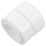 Alipis 500 Selbstklebende Lochverstärkungsringe Weiß Pvc Lochschutzaufkleber für Ordner Büro Schule zur Seitenreparatur