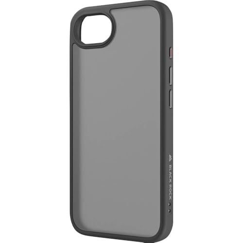 Black Rock Cover Hybrid Case Per Apple Iphone 16E, Nero