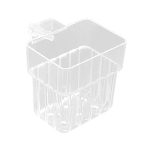 Support plante aquarium suspendu en PP transparent pour décor