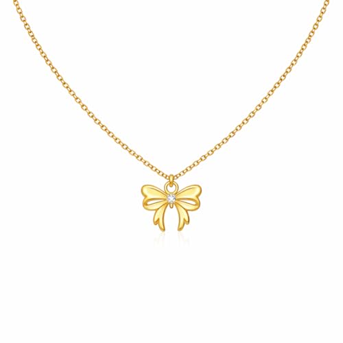 Image of RIDHVEE Anti-Tarnish Gold Plated Pendant Necklace for Women & Girls | Skin Friendly Lightweight Fashion Jewellery | Elegant Minimalist Chain Necklace & Gifting