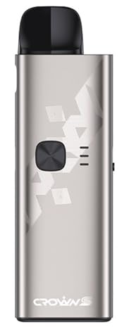 Crown S Pod |bh NE GX X^[^[Lbg dq΂ 1500mAh 5ml VAPE (Gray Titanium)