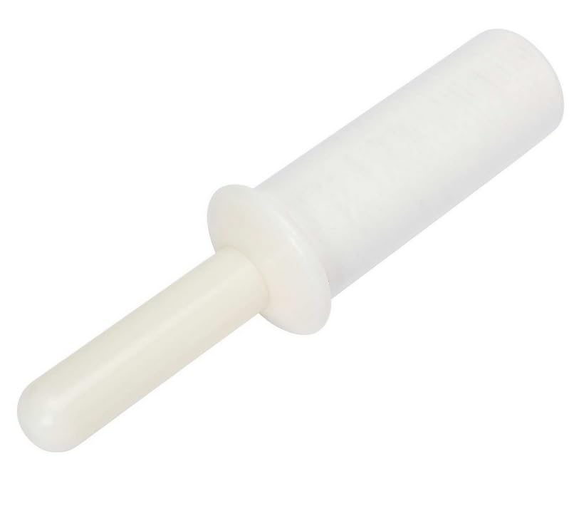 Pestello per tritacarne in polietilene colore Bianco spingi Carne Alimentare (Modello 42)