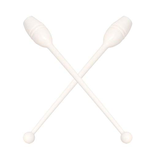 AND TREND Mazas Gimnasia Ritmica Junior Blanco 35cm