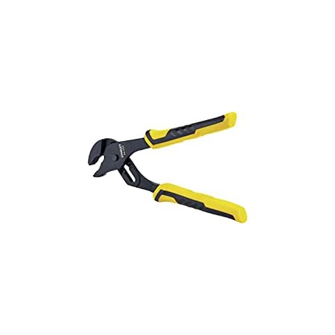 STANLEY 8-Inch Bi-Material Groove Joint Pliers Cover