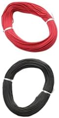 Electronic Spices combo of (10m red and 10m black) electric wire Model Building Tools for Science Projects Working Models, DIY Science Experiment Kit