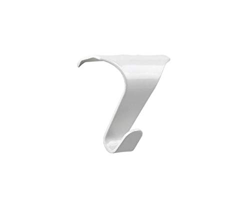 One Stop DIY Bilderhaken, 44 mm x 40 mm, Weiß, 8 Stück