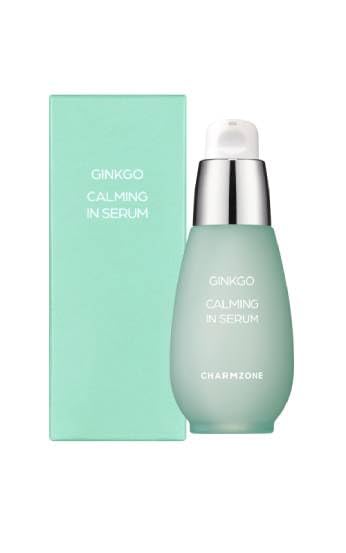 CHARMZONE Ginkgo Calming in Serum – Korean Skincare for Sensitive Skin | Soothing & Hydrating Face Serum with Ginkgo Leaf Extract & Flavonoids for Protection & Revitalization (1.69 fl oz /50 ml)
