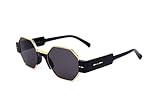Taglia 53/19/135 Italia Independent Occhiali da Sole RAYMOND 0816 COMBO 009.GLS BLACK GLOSSY 53/19/135 UNISEX