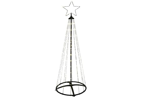 X-MAS Art Collection LED Metall Baum 150 cm Weihnachtsbaum 154 LED...