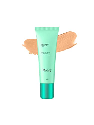 Base de Alta Cobertura - Oil Free Vegano 43, Max Love