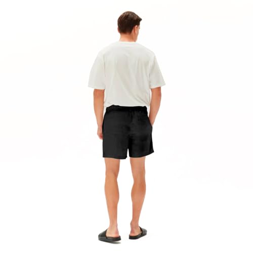 Kit 3 Short Linho Bermuda Premiun Masculina Moda Praia Luxo Hyve (BR, Alfa, M, Regular, Regular, 2 P