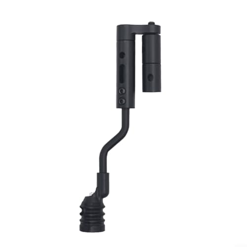 EXTRWORY Estabilizador supresor de parada de cuerda de arco, para arcos compuestos delantero y trasero de montaje de metal amortiguador de vibración reductor de ruido