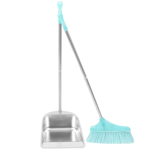 HYTROVE 不??立てほうきちりとり 家用掃除用具 床対応 隅々まで掃除可能 大学寮必需品 ランダムカラー ランダムカラー