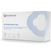 Homed-IQ Schilddrüsen Test für Zuhause • Schilddrüsenwerte bestimmen • TSH, T3, T4 Werte messen •...
