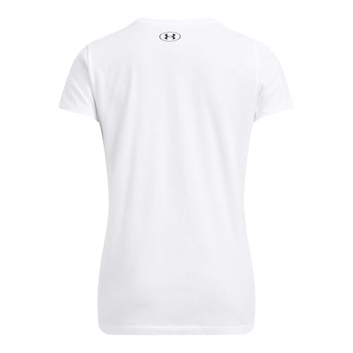 Under Armour Womens Project Rock Payoff Short Sleeve T Shirt, (100) White / / Black, XX-Large by Under Armour - Used condition - Image 4