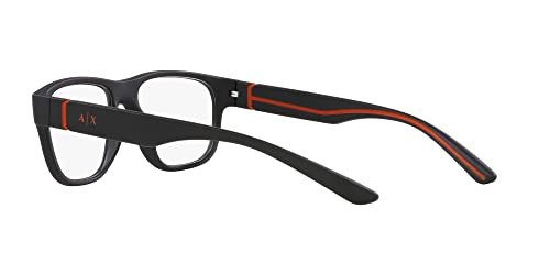 Image of Armani Exchange mens Ax3102u Universal Fit Square Prescription Eyewear Frames