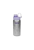 ergobag Edelstahl Trinkflasche mit verschiedenen Motiven für Kinder, 500ml, BPA-frei, auslaufsicher, leicht zu reinigen Schmetterling - Lila