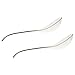 GANAZONO 2Pcs Céramique Soupe Céramique Cuillères Coutellerie Cuillère Chinoise Japonaise Cuisine Cuillères de Cuisine Riz Scoop Gastronomique Couverts pour La Maison Restaurant Cuisine