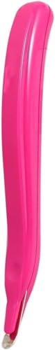 Pink Portable Staple Remover,Staple Puller Tool Magnetic Head Staple Removal Tool Handheld Staple Puller, Pen Type Staple Remover Binding Supplies School Office Home, Staple Removers