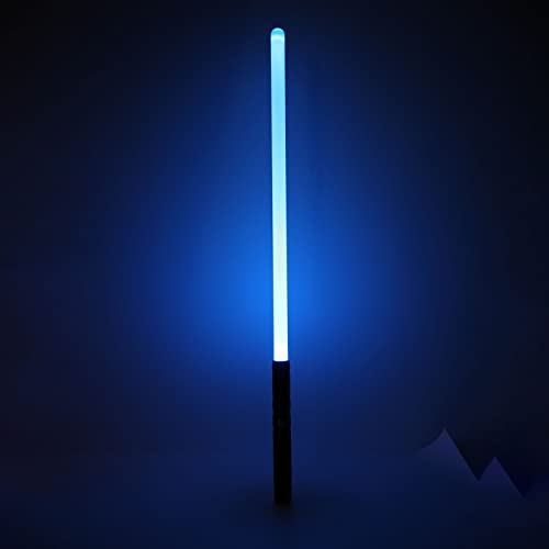 SUNGOOYUE Espada de luz Dueling, sabre de luz de 7 cores, conjunto de espadas claras com som sensíve