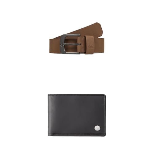 Ceinture Main Street Quiksilver homme et portefeuille Mack anti-usure
