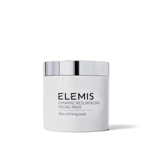 ELEMIS Dynamic Resurfacing Facial Pads | Gentle Dual-Action Textured Treatment Pads Conveniently Smooth, Resurface, and Exfoliate Skin | 60 Count