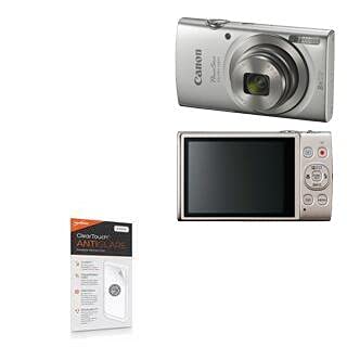 BoxWave Screen Protector Compatible with Canon Powershot ELPH 180 (Screen Protector ClearTouch Anti-Glare (2-Pack), Anti-Fingerprint Matte Film Skin