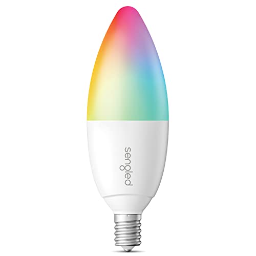 Sengled Zigbee Smart Bulb, Smart Hub Required, Work with SmartThings and Echo with built-in Hub, Voice Control with Alexa and Google Home, Color Changing E12 Candelabra Light Bulbs 40W Eqv. 1 Pack Sengled Zigbee Smart Bulb, Smart Hub Required, Work with SmartThings and Echo with built-in Hub, Voice Control with Alexa and Google Home, Color Changing E12 Candelabra Light Bulbs 40W Eqv. 1 Pack