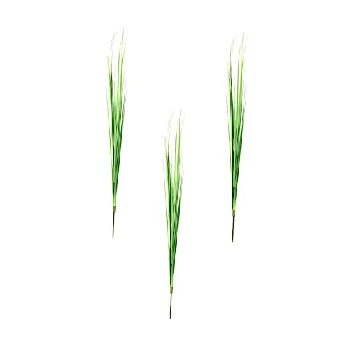 IMIKEYA Fiori Artificiali 3 Pezzi Erba Di Cipolla Simulata Decorazione Di Vasi per Disposizioni