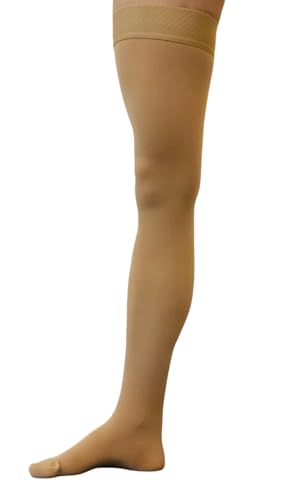 Image of 20-30 mmHg Class 2 Thigh Length Closed Toe Medical Compression Stockings