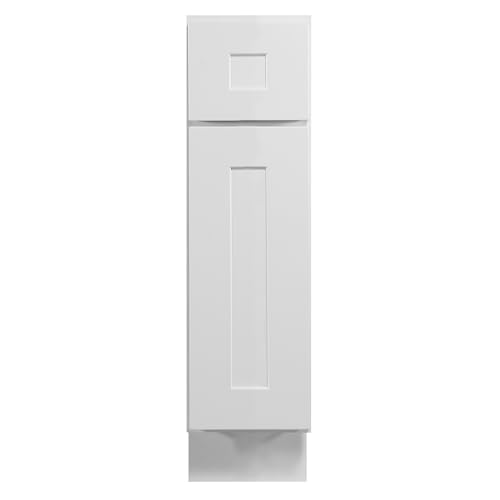 Image of Design House Brookings Kitchen Base Cabinet, 9 inch, White