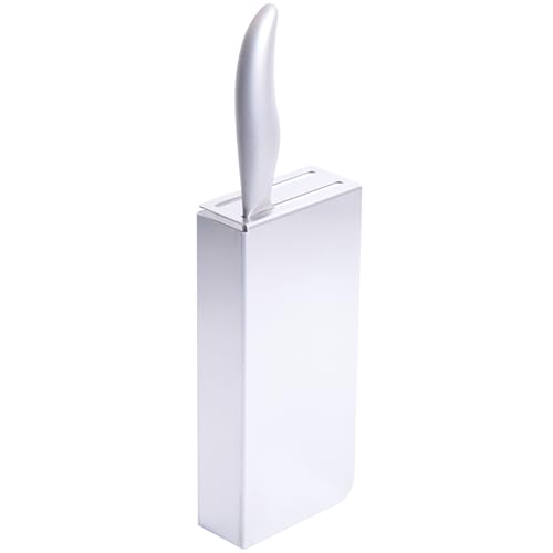 [そこにあるだけで美しい] MagoroLabo 包丁スタンド マグネット [日本製] ステンレス スリム 浮かせる収納 おしゃれ 包丁立て 包丁 収納 包丁差し 磁石 TETUTO ML-079